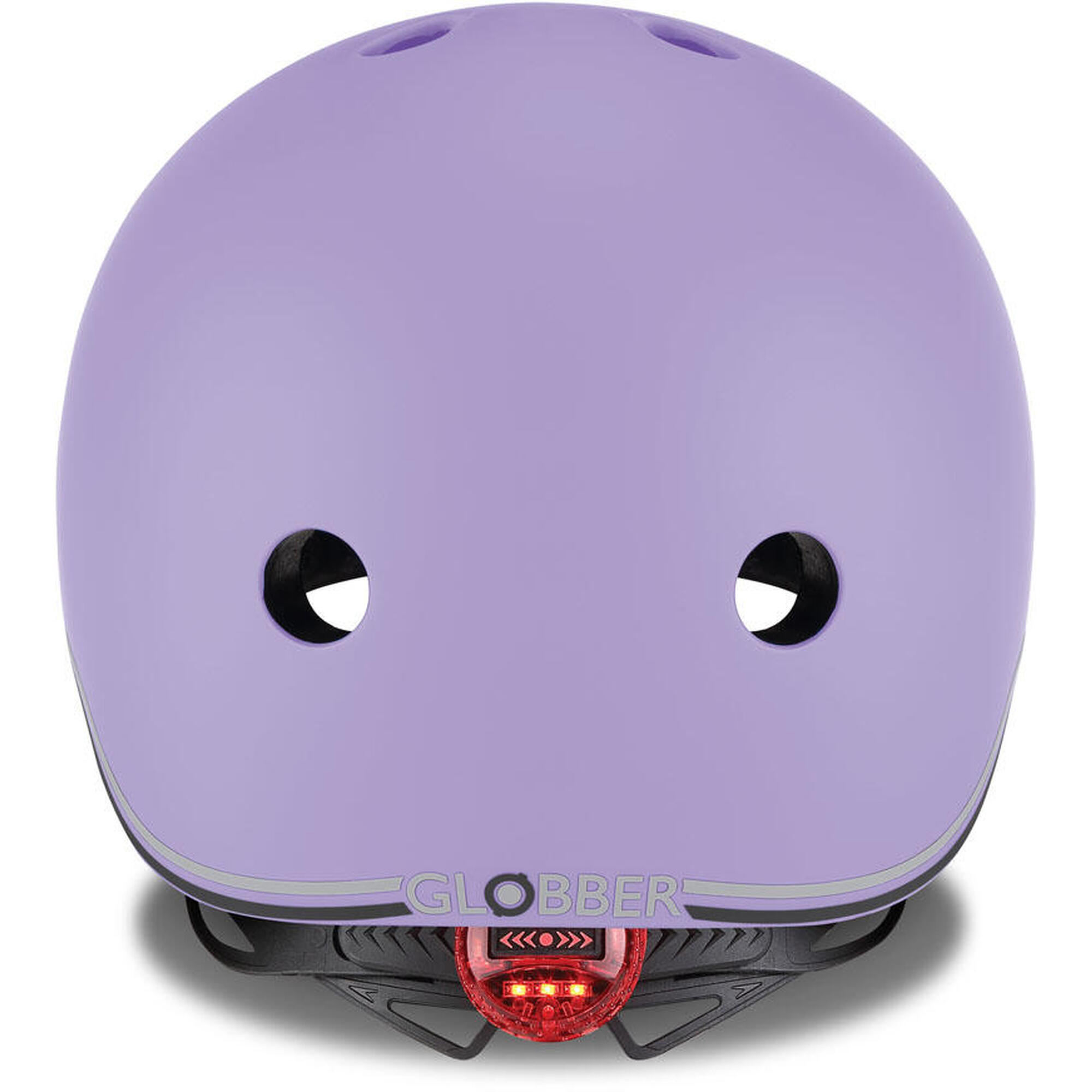 Globber | KinderCasque | Go Up Lights | XXS-S | Lavender