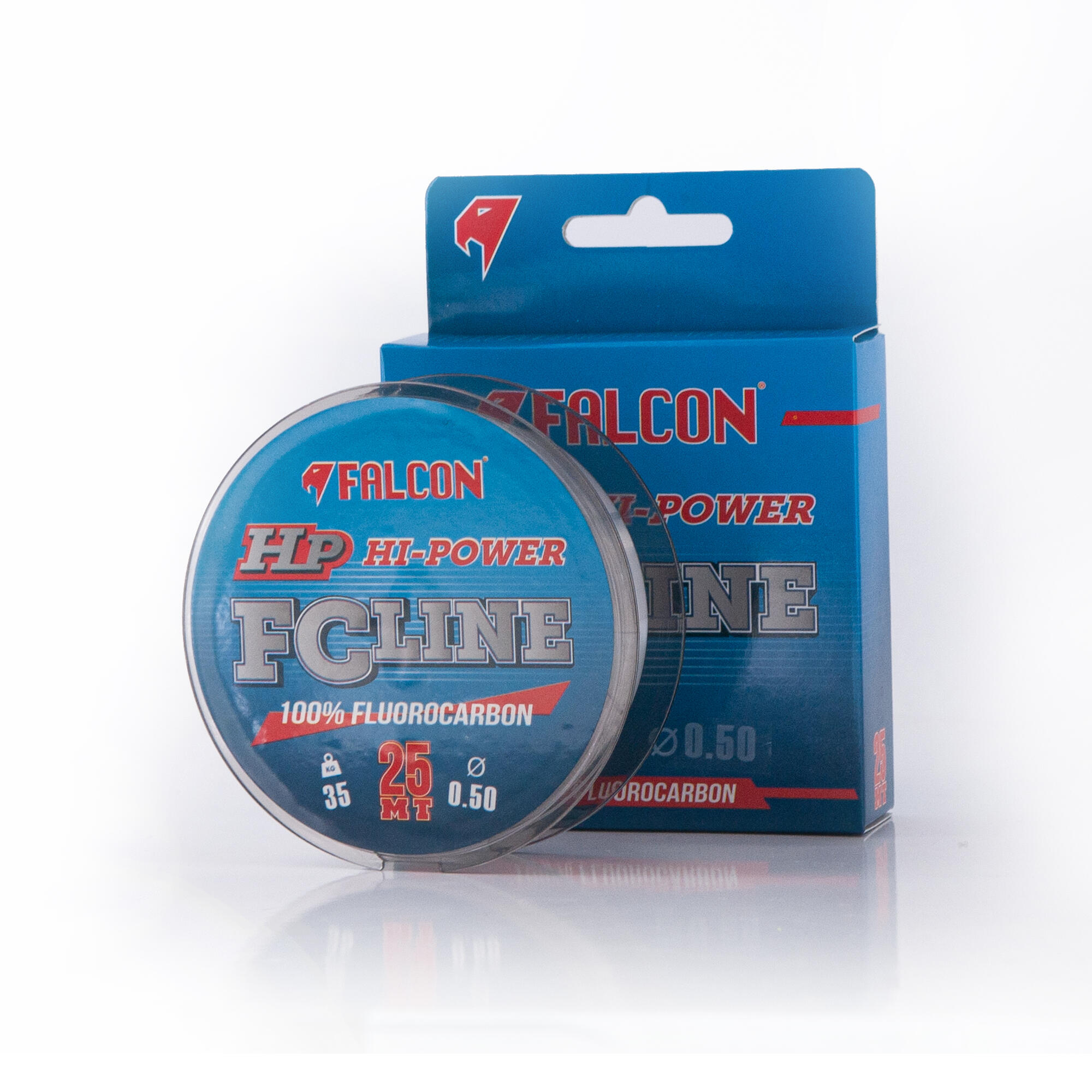 Falcon Filo da Pesca FC-LINE Fluorocarbon Terminali da Traina 50 MT / 0.70 MM 2/4
