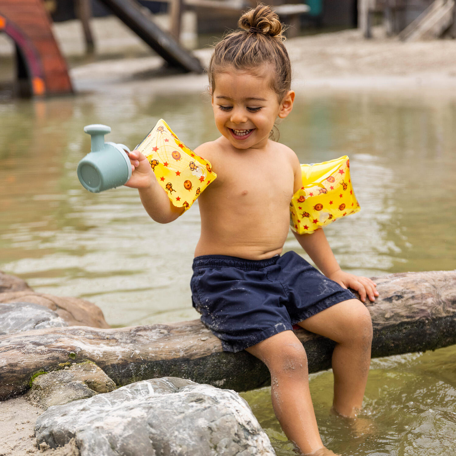 Swim Essentials Arm Bands - Yellow - Circus 3/7