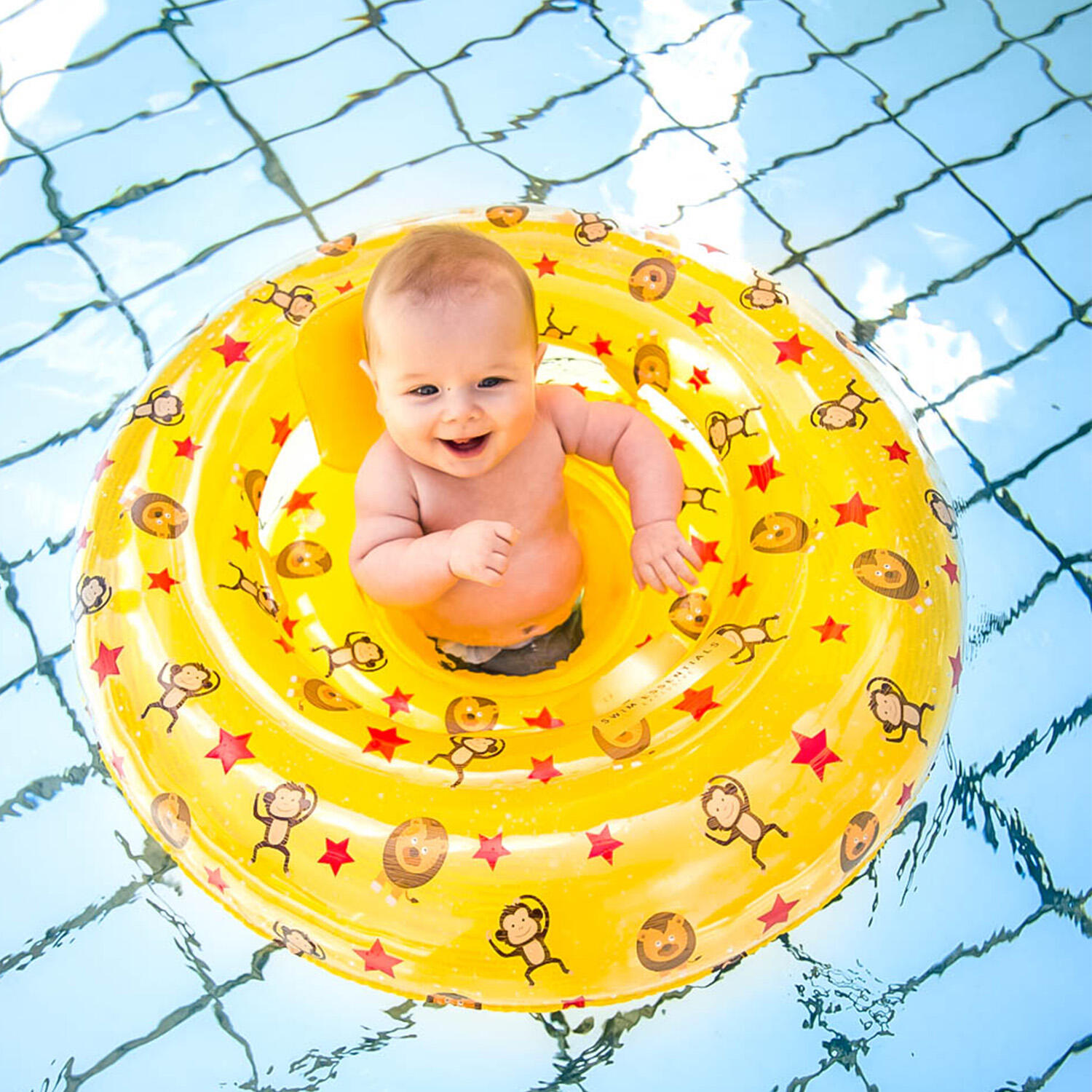 Baby Float - Geel - Circus - 0/1 Jaar 3/7