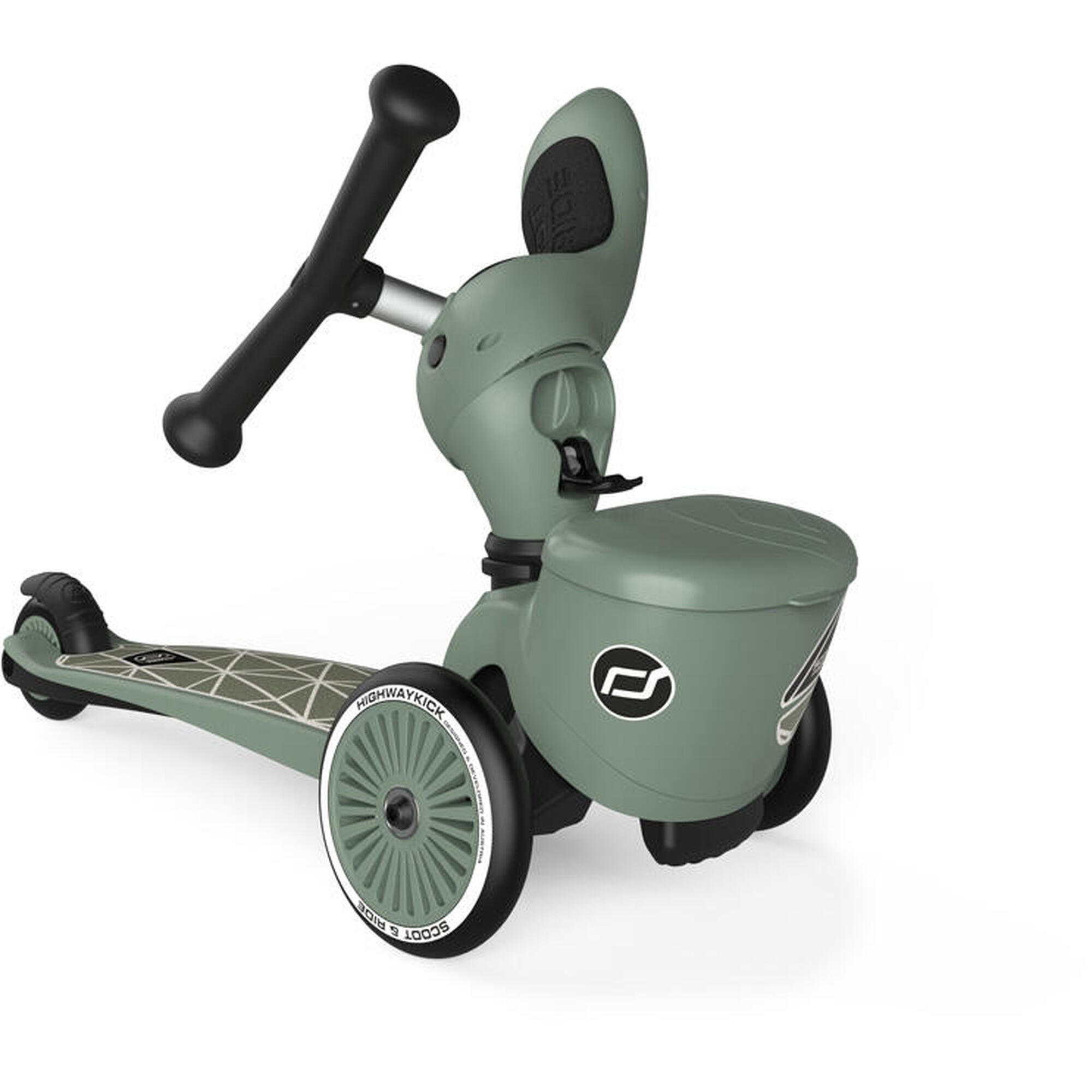 Trottinette draisienne / Tricycle  Highwaykick 1 Lifestyle  vert lines