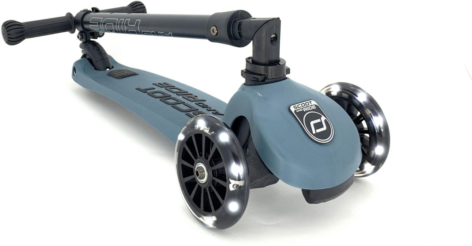 Trottinette Mini tRougetinette  Highwaykick 3 LED  Steel 3/3