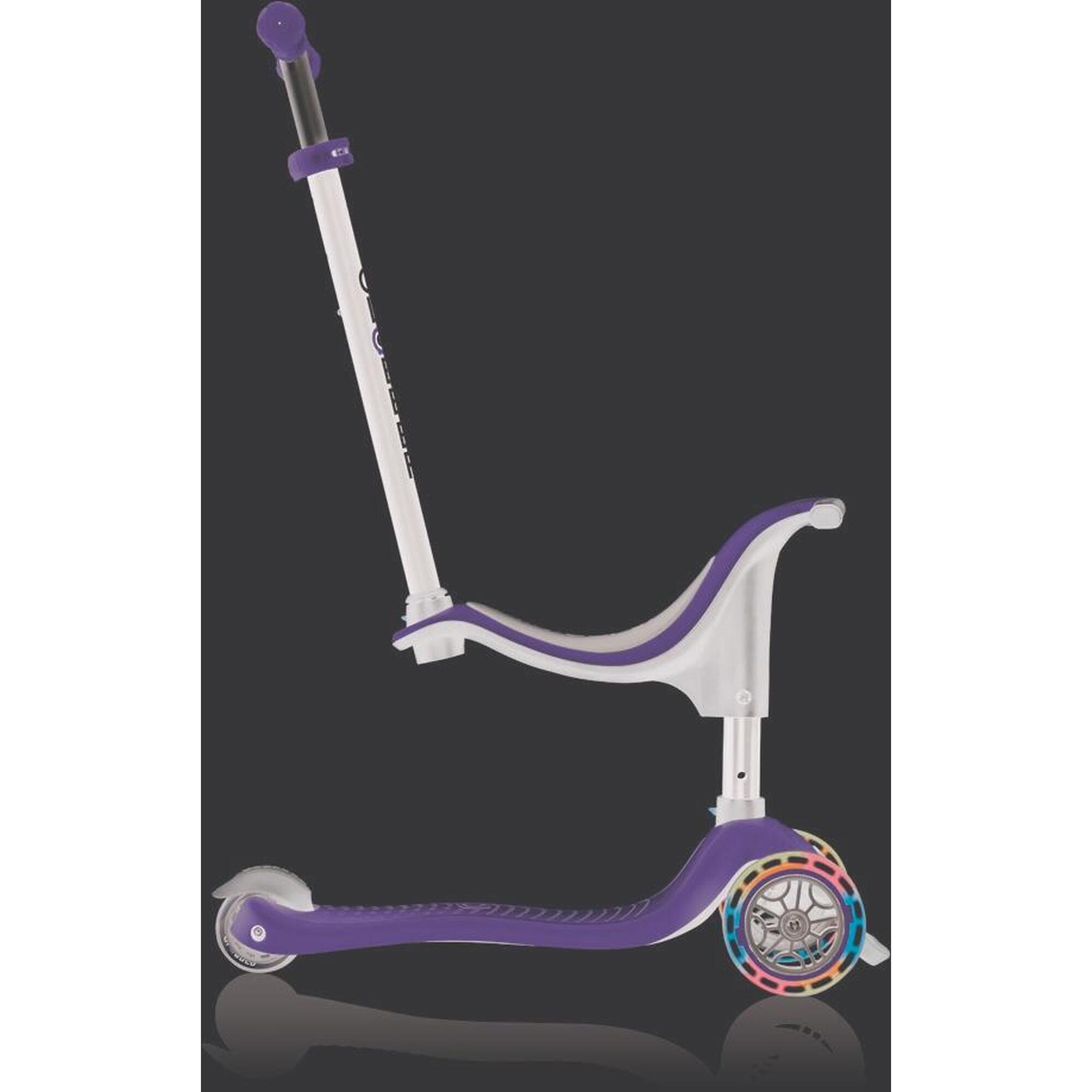Globber draisienne / Tricycle | GO UP Sporty Lights with Stabilisateur | Vert