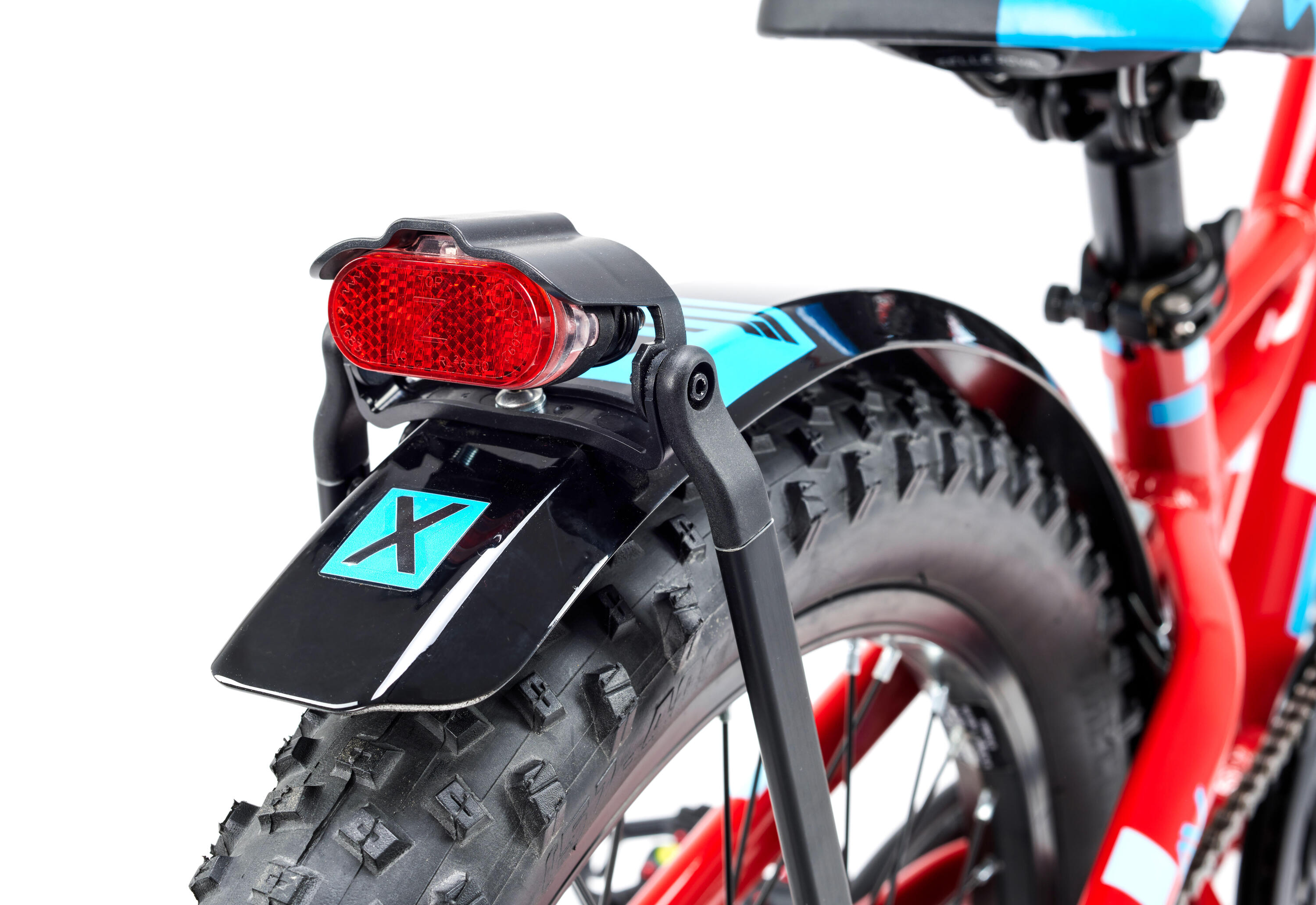Vélo  Fahrrad  faXe Disc 20-3S Nexus  rouge, light blue 3/3