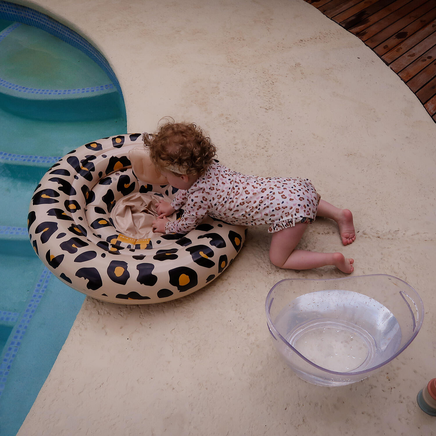 Bouée bébé - Beige - Safari Chic - 0/1 Ans 3/5