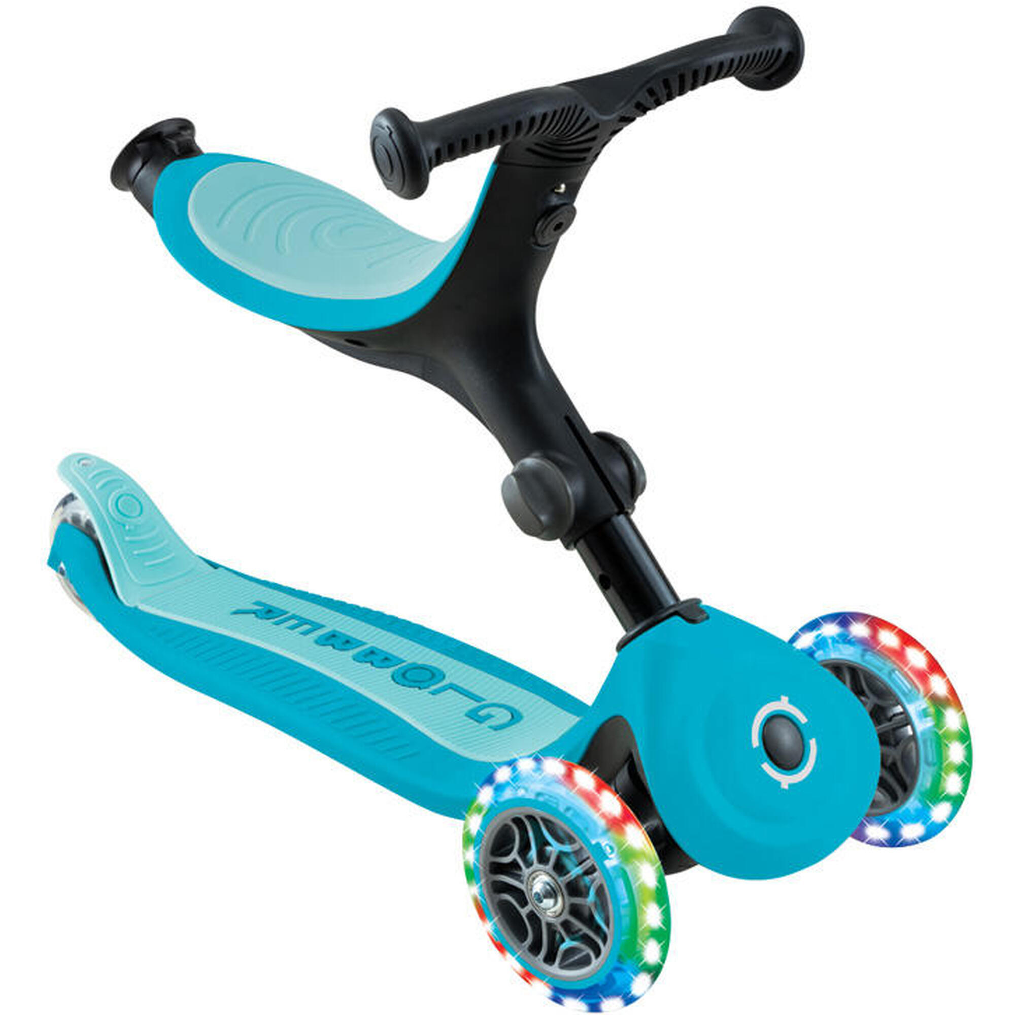 Trottinette draisienne / Tricycle  GO UP Active Lights 360°  Aqua