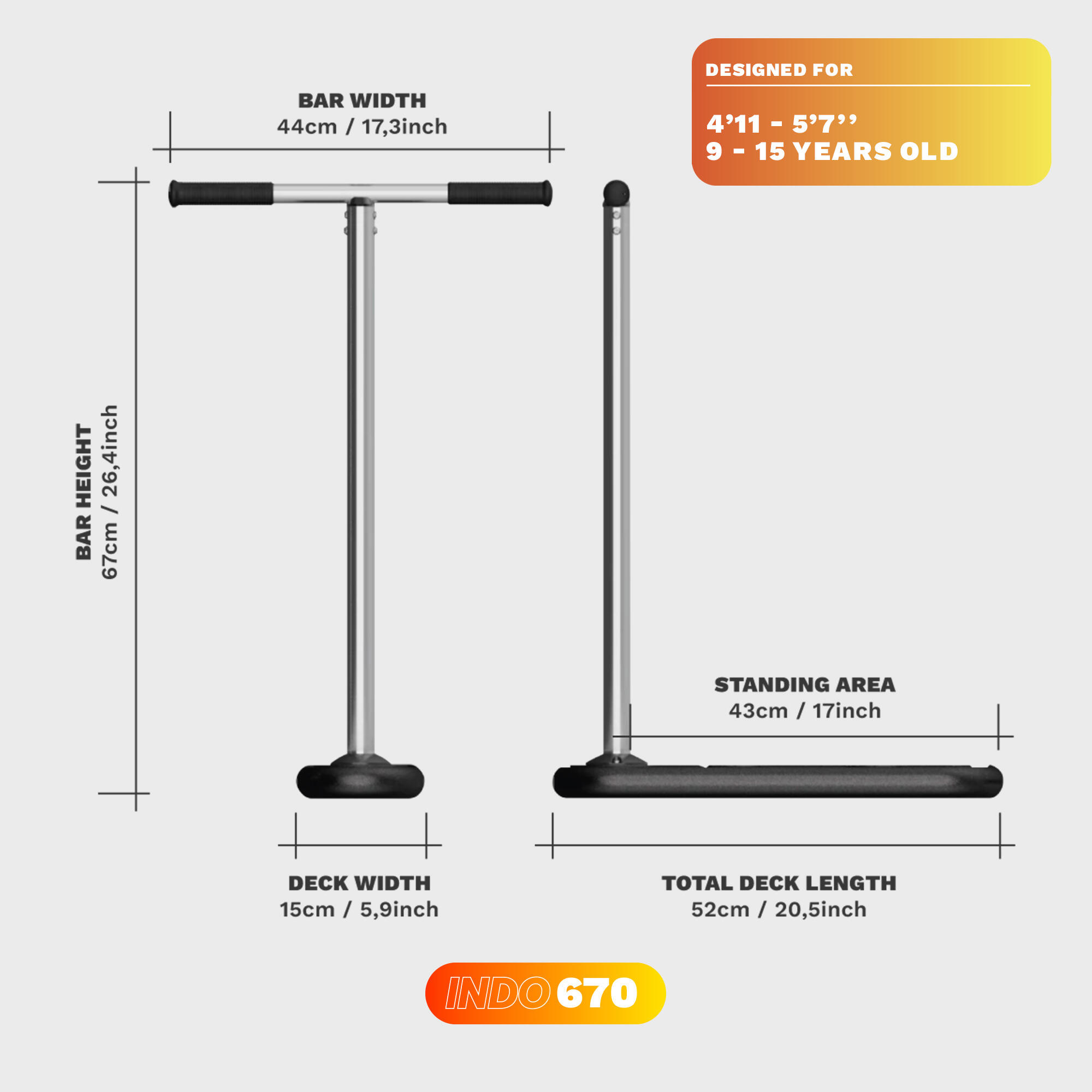 Outdoor - Monopattino Trampolino - 670 - Indo 3/7
