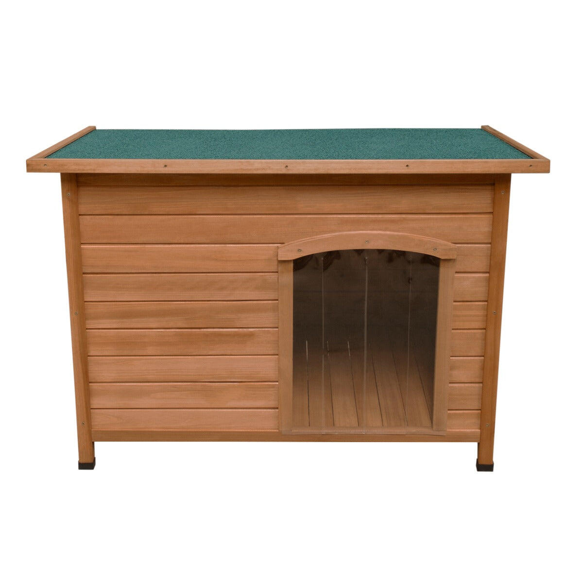 BODY REVOLUTION Wooden Dog Kennel Large Pet House Shelter Animal Hut 80 H x 116 W x 79cm D
