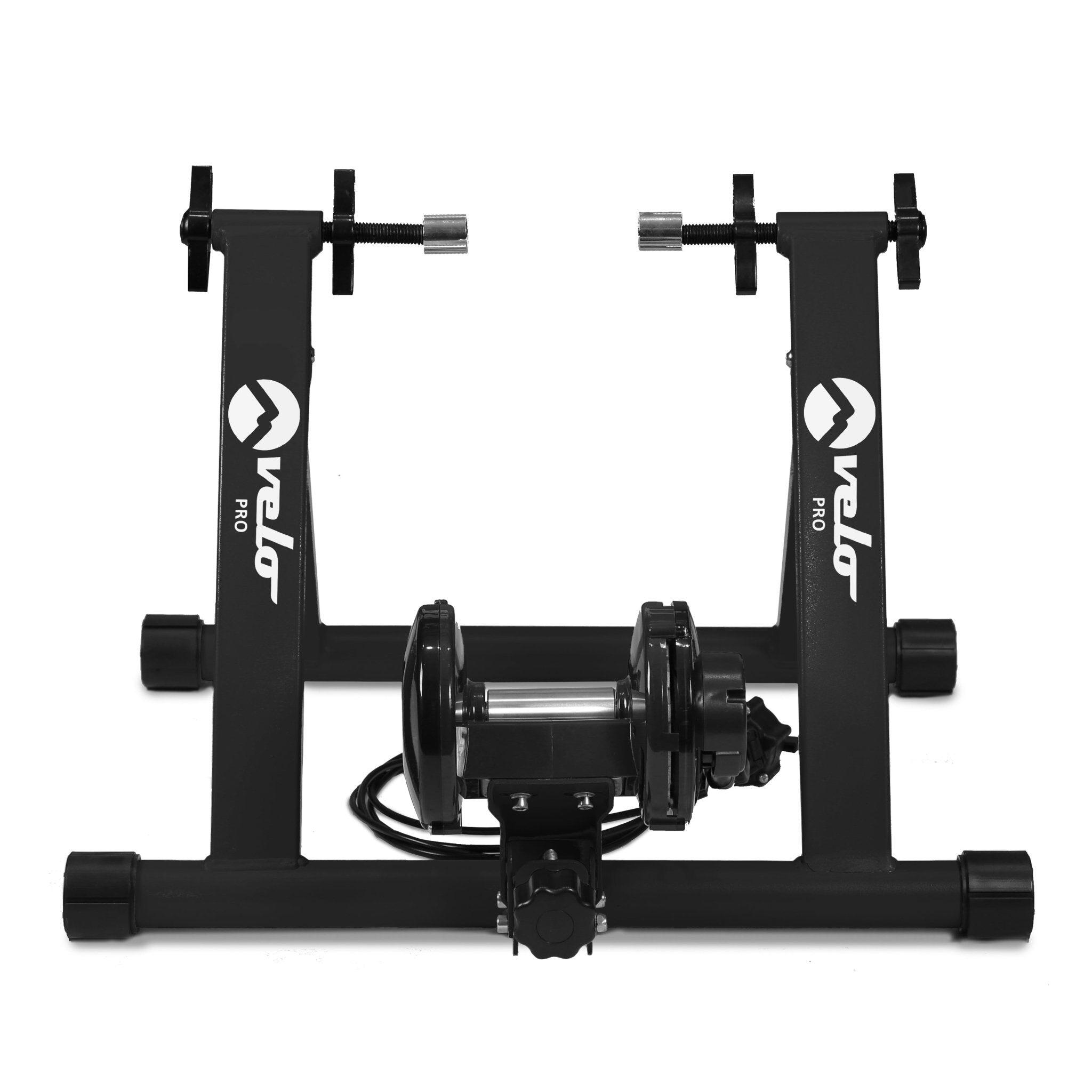 Turbo Trainer Variable Resistance Magnetic Indoor Bike Road Mountain Bikes White 2/6