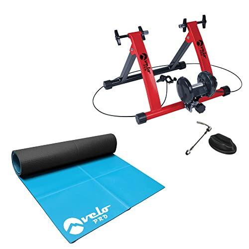 BODY REVOLUTION Turbo Trainer Variable Resistance Magnetic Indoor Bike Road Mountain Bikes Red
