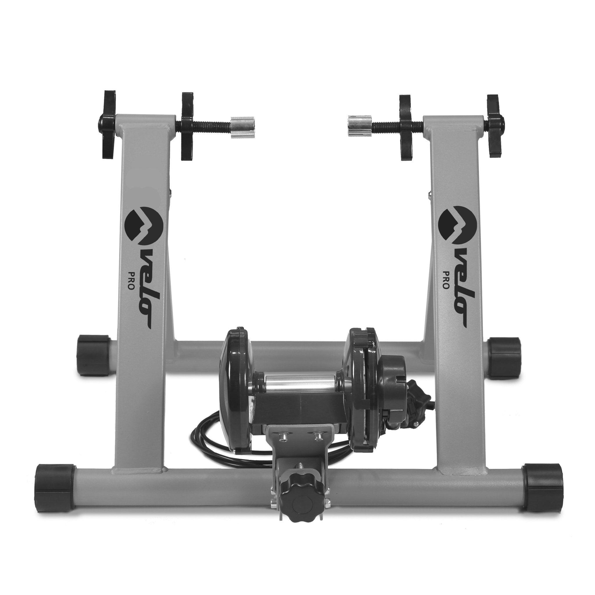 Turbo Trainer Variable Resistance Magnetic Indoor Bike Road Mountain Bike Silver 1/6