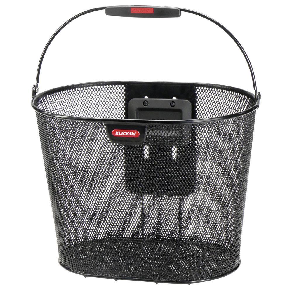 Cestino anteriore a maglia stretta senza adattatore Klickfix oval plus 2/3