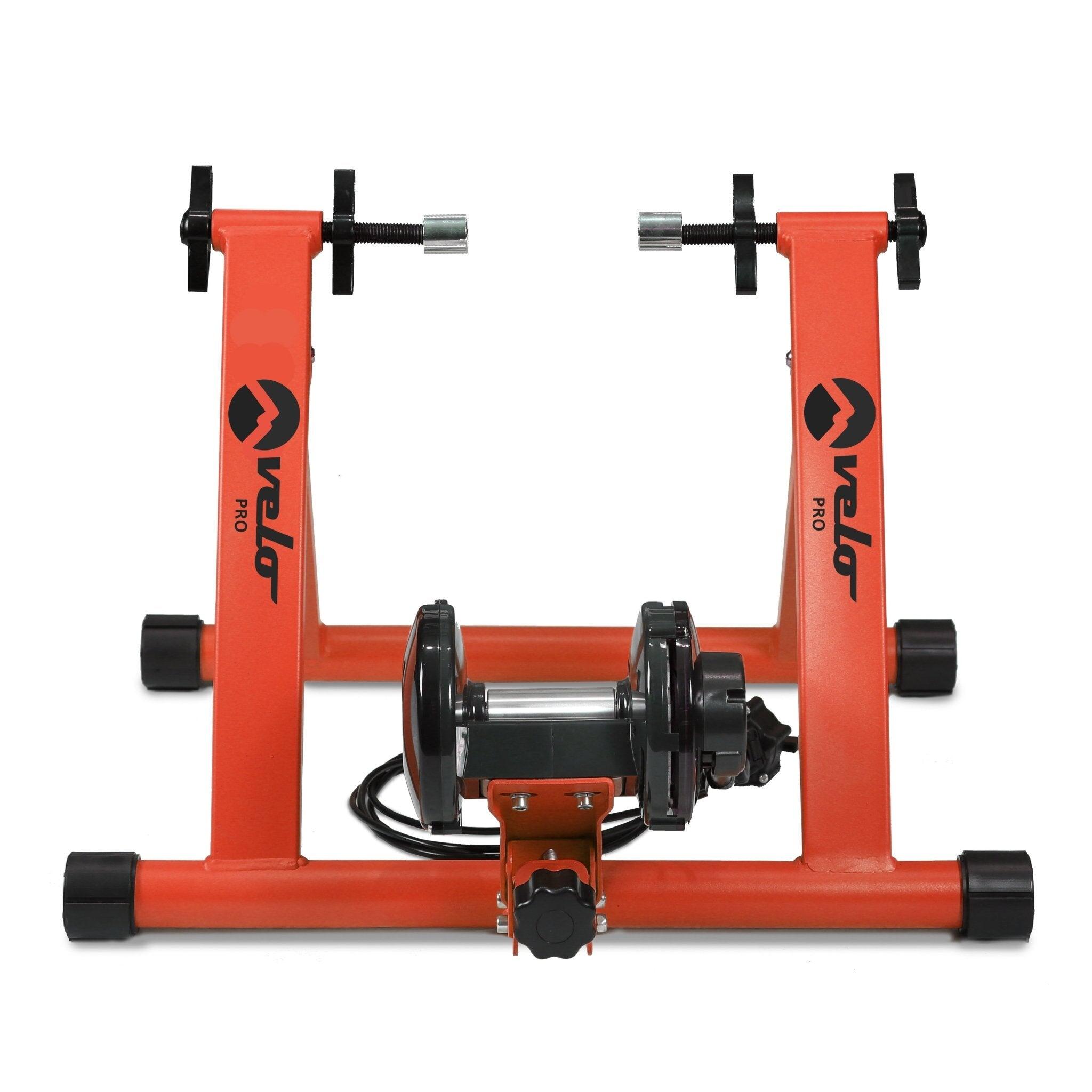 BODY REVOLUTION Turbo Trainer Variable Resistance Magnetic Indoor Bike Mountain Bikes Red