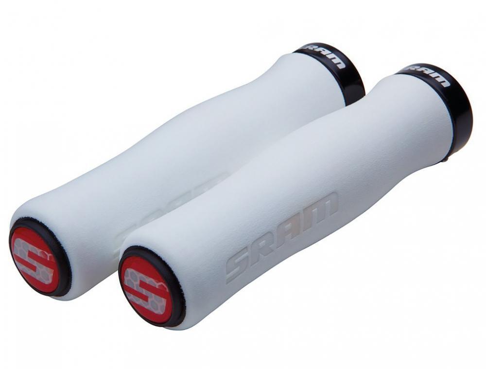 SRAM CONTOUR Foam Grips Lock-On White / Black 2/2