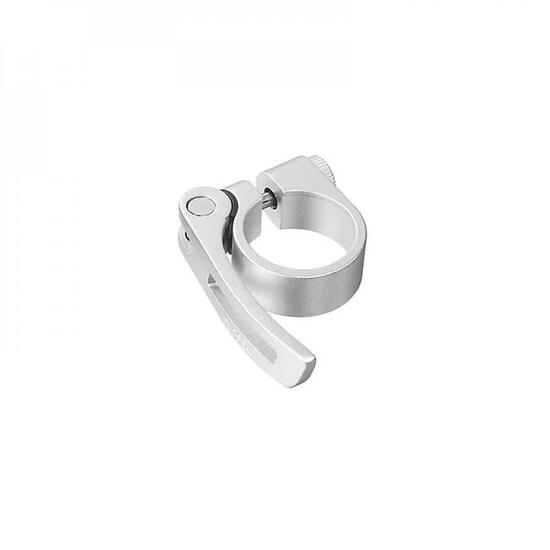 Ergotec Sattelklemmschelle SCQ-080 ø34.9mm mit Schnellspanner silber