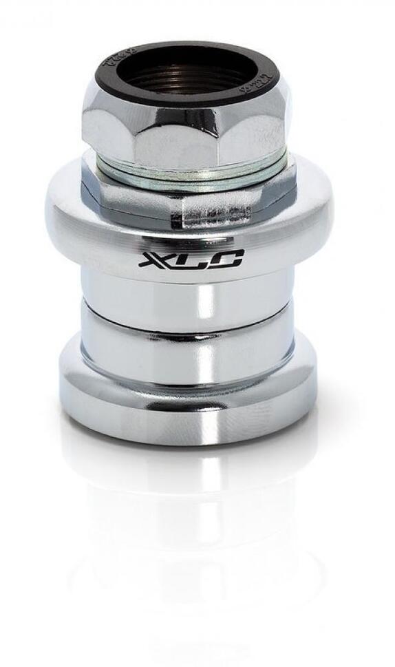 Chromowany zestaw słuchawkowy XLC HS-S01