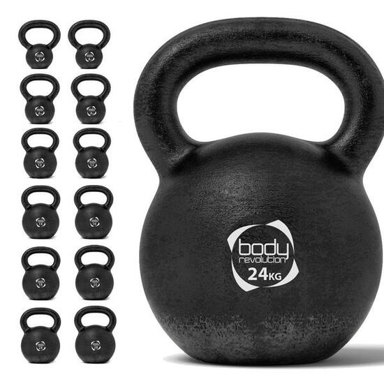 Kettlebells en fonte Body Revolution 24 kg