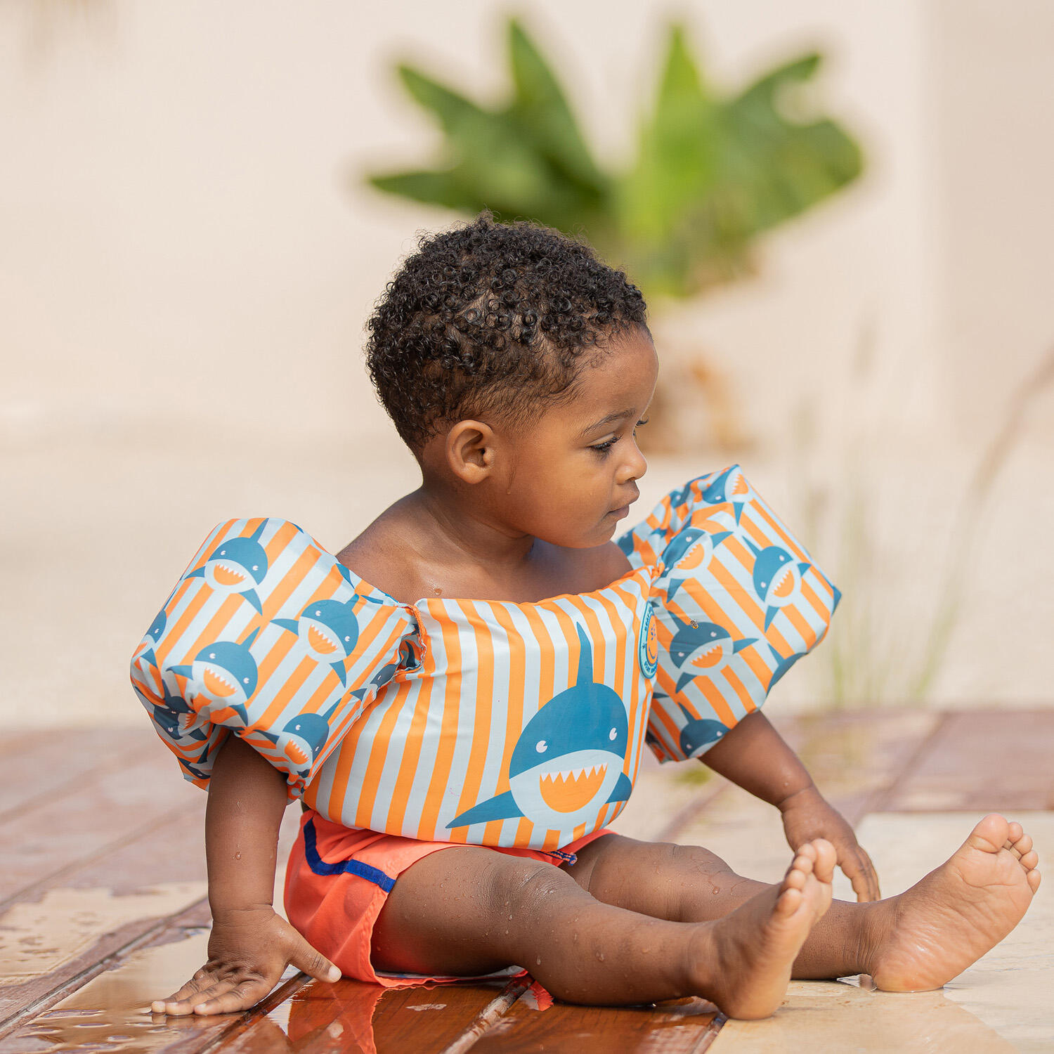 Swim Essentials | Meerkleurige Puddle Jumper 2-6 jaar 3/7