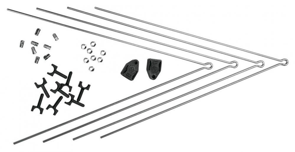 Varilla para guardabarros delantero/trasero SKS secu chromoplastique(acc.inclus) 2/3