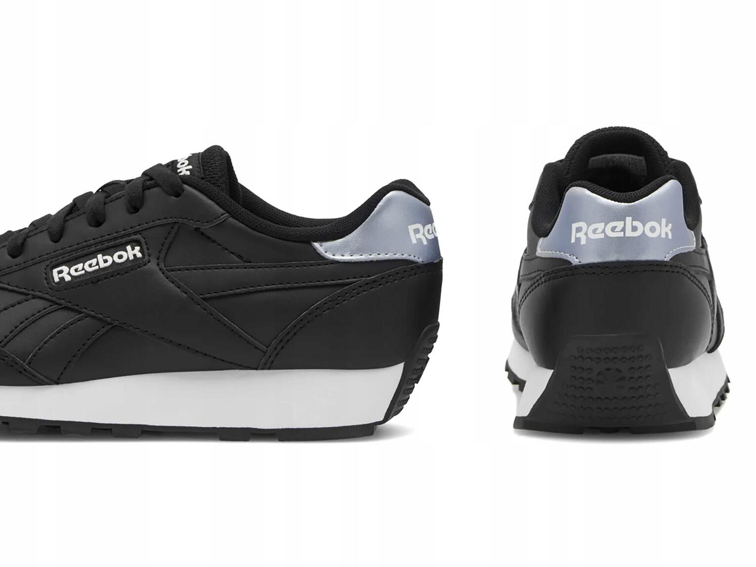 BUTY damskie REEBOK REWIND RUN czarne 100074224 skóra eko 36 5/7
