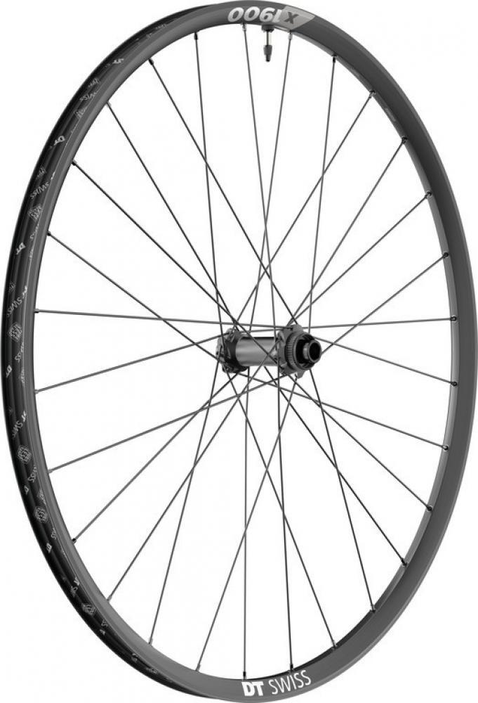 DT SWISS Ruota anteriore per mountain bike (tubeless e tubetype) compatibile con asse 15-