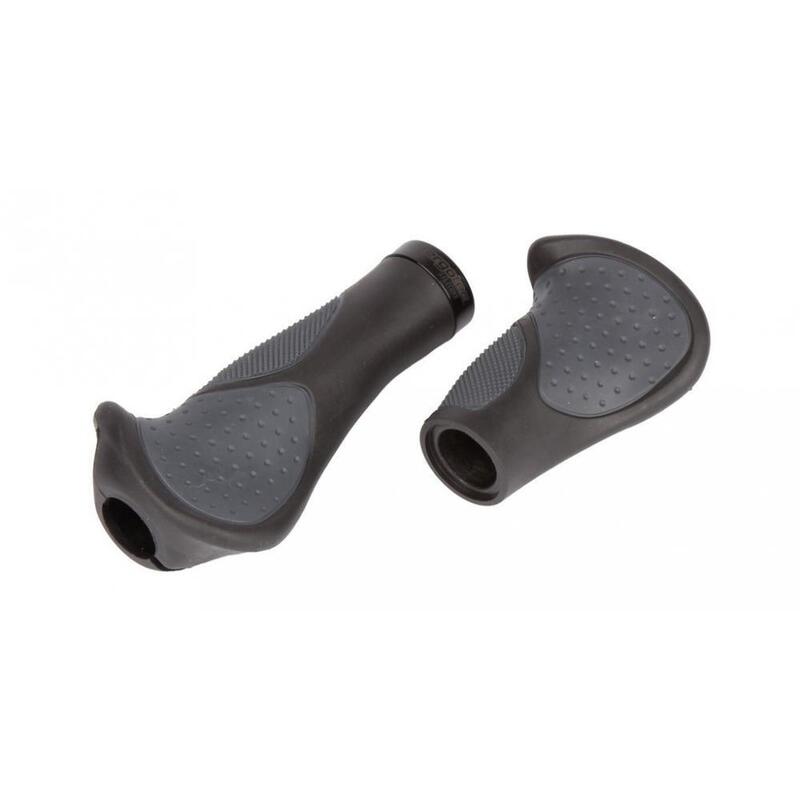 Ergotec gère Frisco 2 Silicone Short Long Black Gris