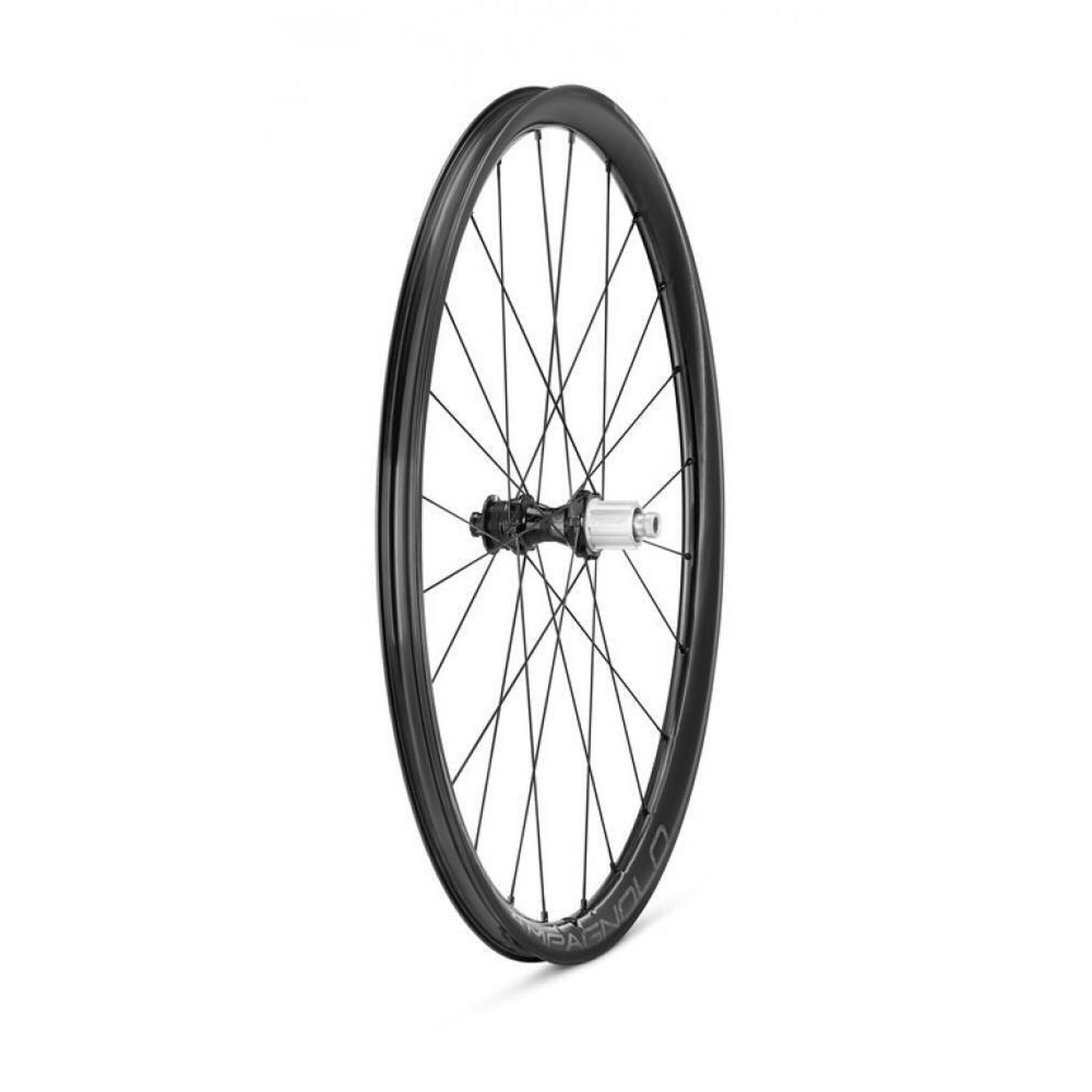 Roue de vélo à disque tubeless Campagnolo 30 2WF N3W      81530€ 88970€ -8%    * La vente débute le 16/07/2025    CAMPAGNOLO Roue de vélo à disque tubeless Campagnolo 30 2WF N3WVendu exclusivement en ligne   