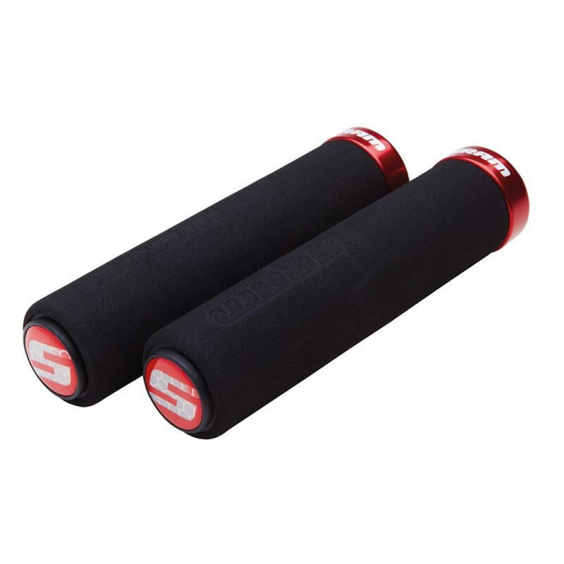 Sram Grips Lockring Foam Black-red