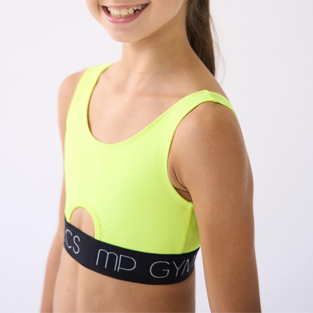 Bold Gele Gymnastiektop Meisje 3/5