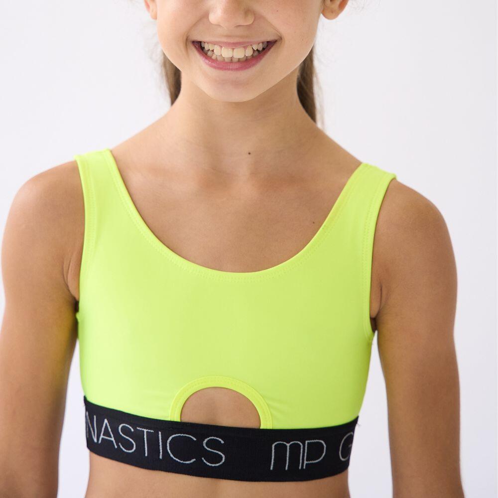 Bold Gele Gymnastiektop Meisje 2/5