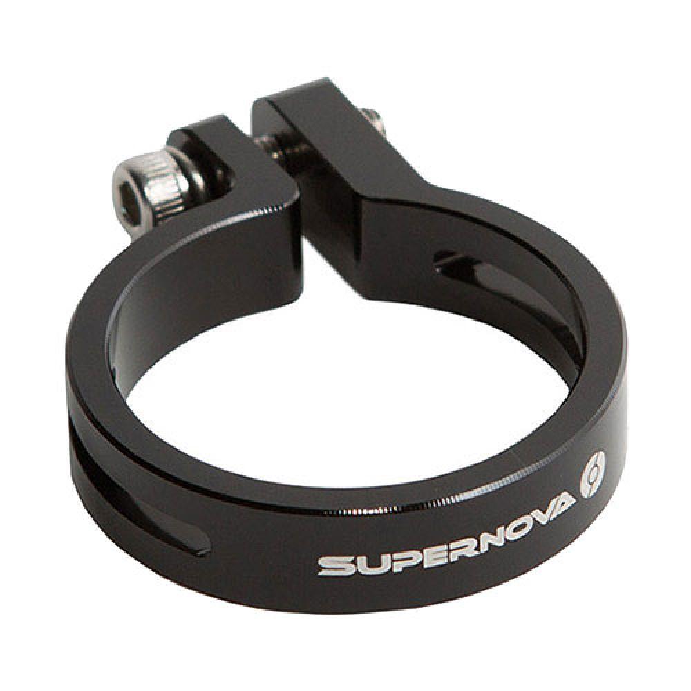 SUPERNOVA seatpost clamp for E3 tail lights 27.2 or 31.6 mm black