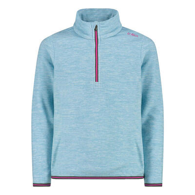 Rollkragenpullover weich wärmend elastisch Mädchen - Kid G Sweat