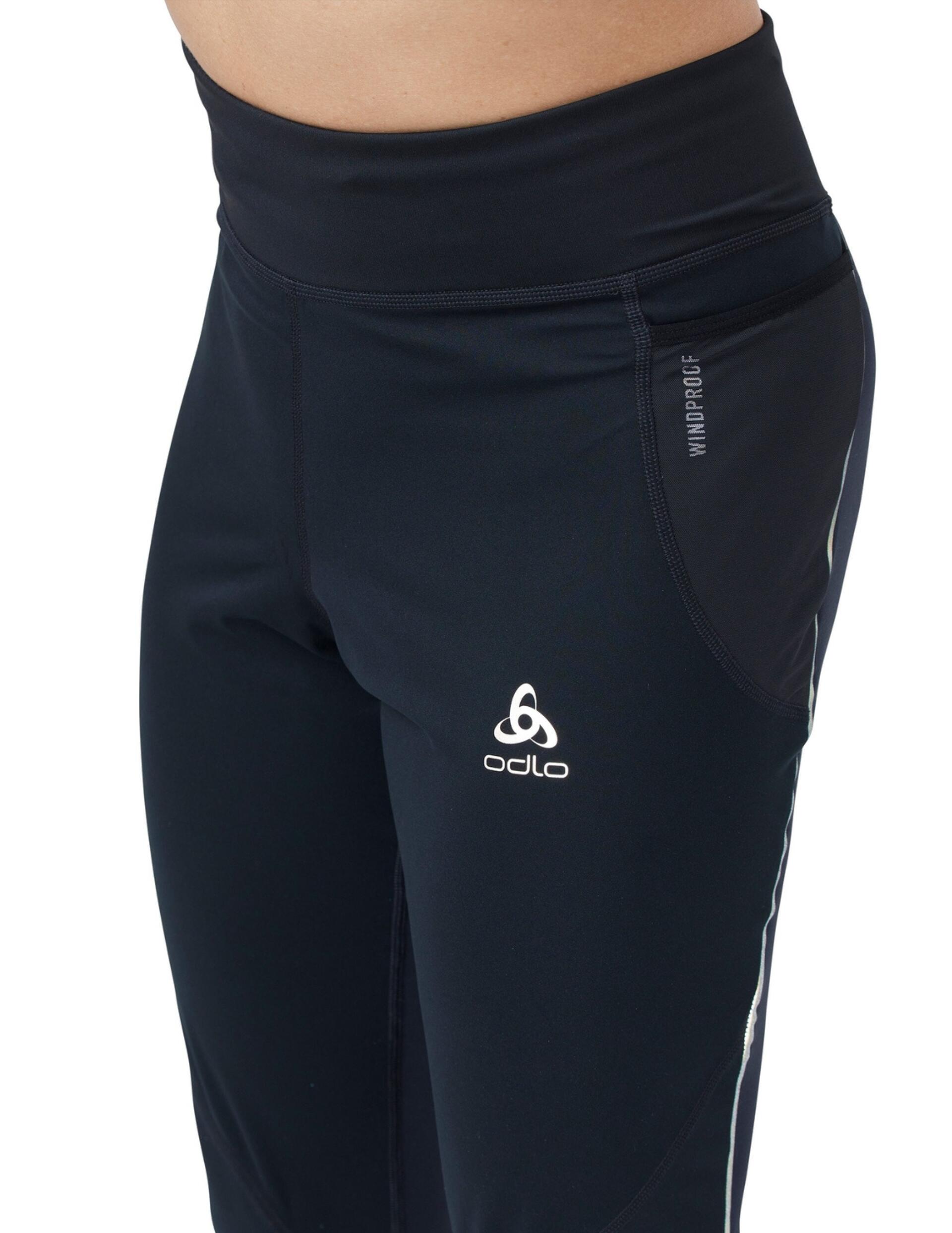 Odlo Zeroweight Warm Women's Running Tights Reflective Black XS 4/4