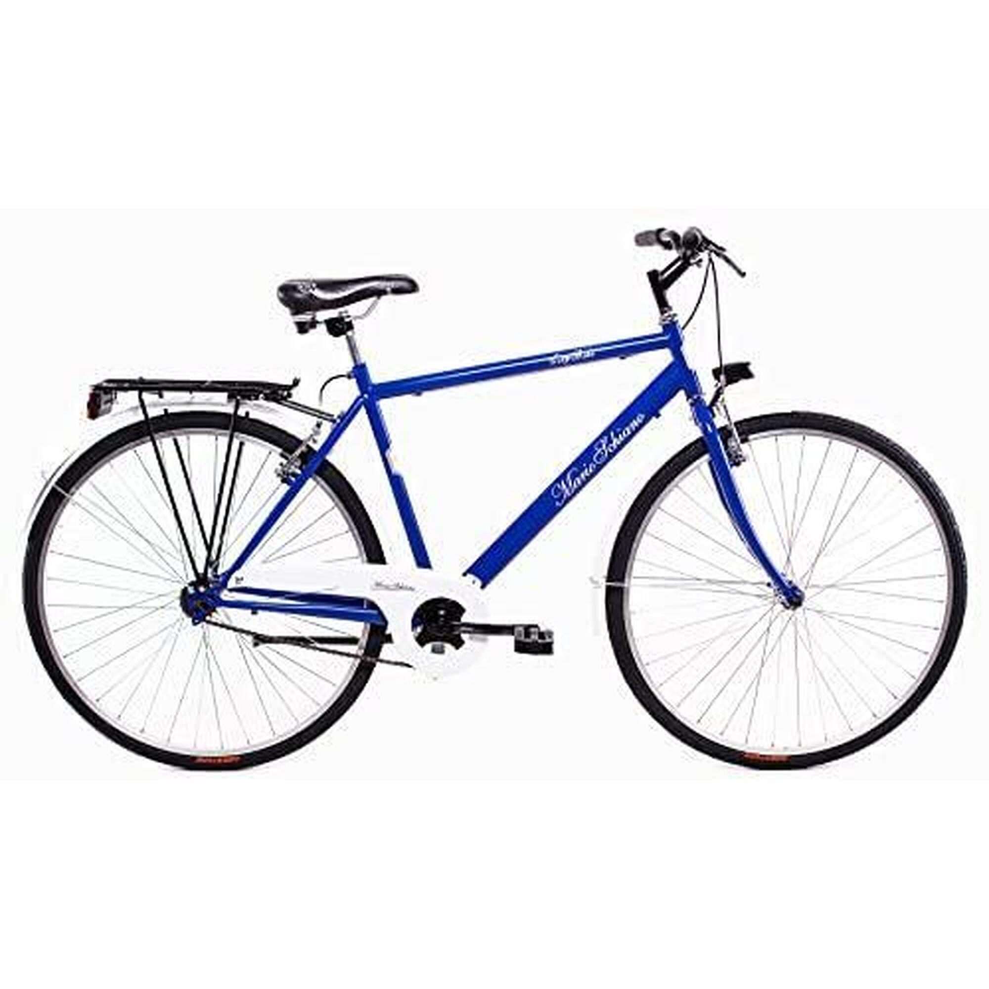 F.lli Schiano - Mario Schiano Vélo De Ville 28 Hommes , Vélo À 1 Vitesse - Vélo Ville - Bleu - 48 Xl - Decathlon