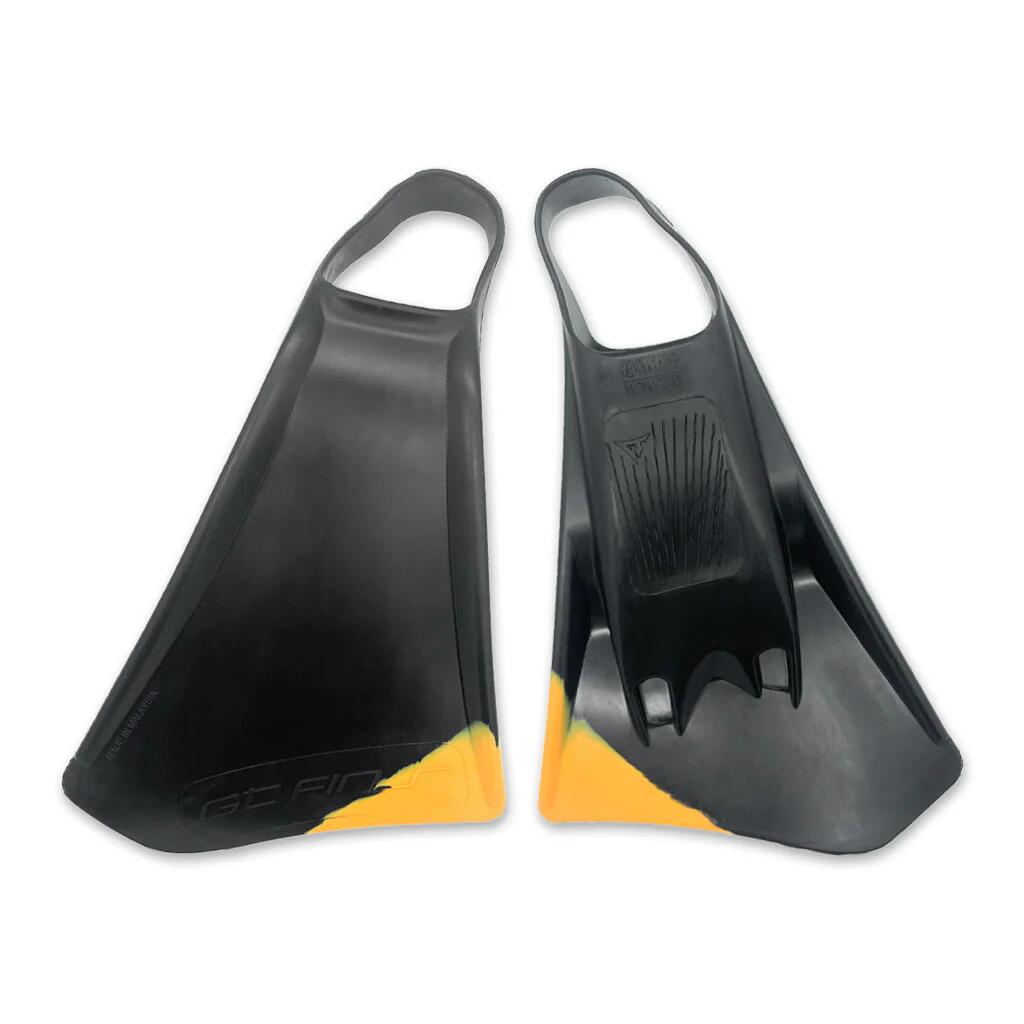 GT BOARDS Pés de pato GT Fins Preto/Laranja ML