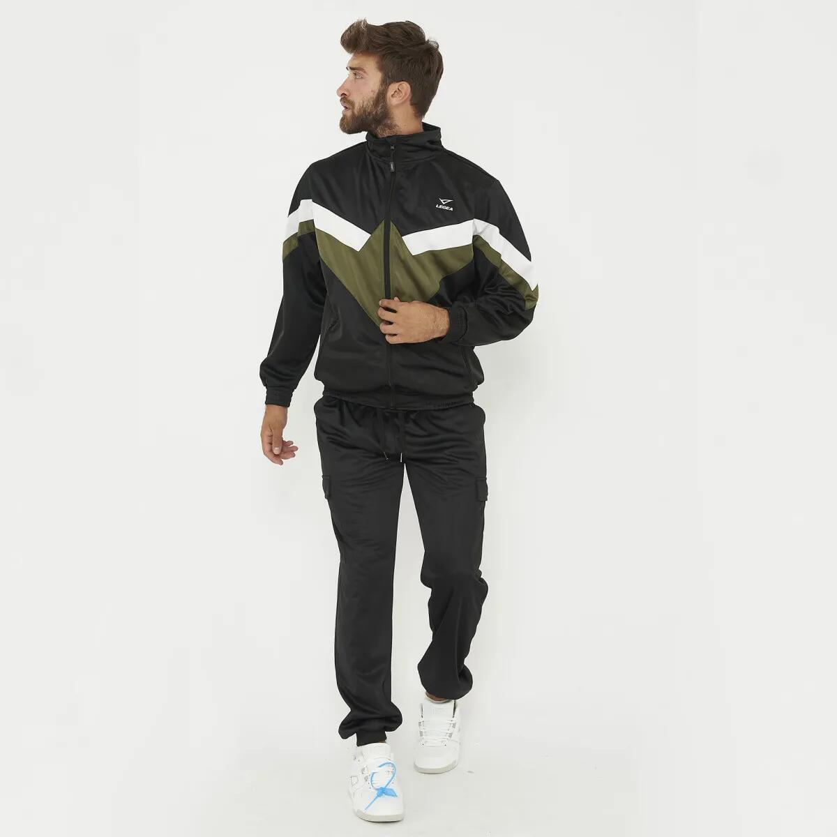 Legea - Survêtement Complet Cargo Loose Unisexe Vintage - Survêtement - Blanc|noir|vert - 48 Xl - Decathlon