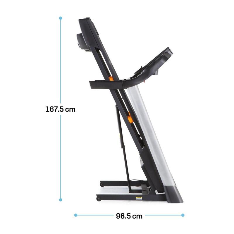 Běžecký pás NordiTrack pro běh a chůzi s 5“ displejem a úsporným designem