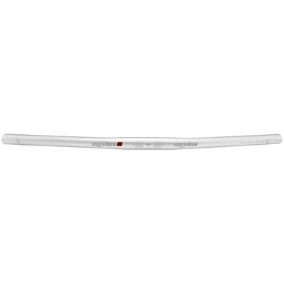 Stuur flat bar 25.4x600 mm - zilver