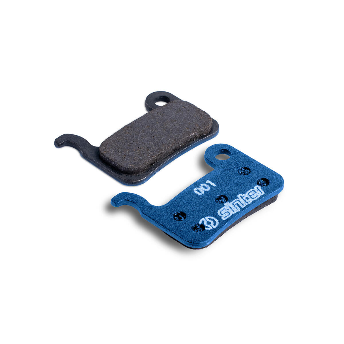 Bloques de freno de disco para E-bikes en azul eléctrico 2/2