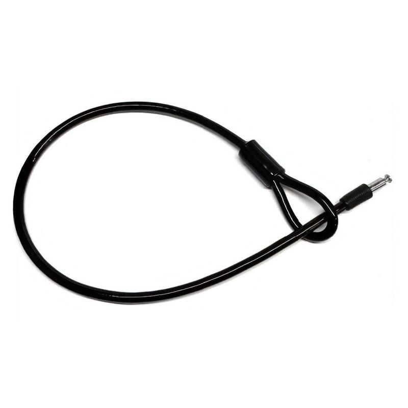 Abus brancher le câble Amparo 800 x 10 mm noir