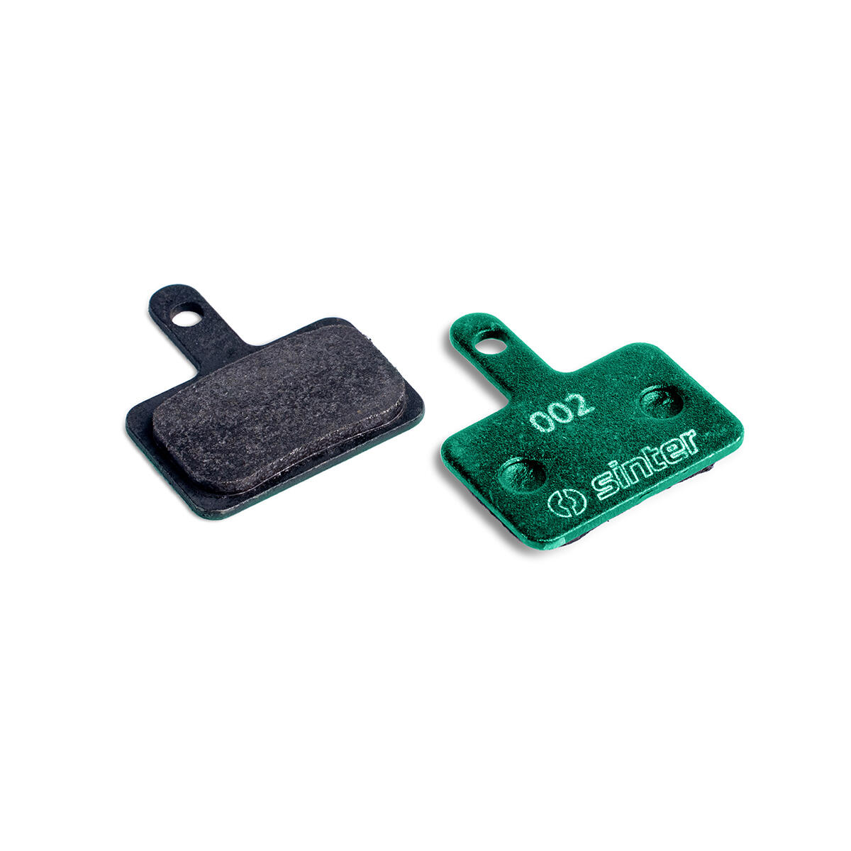 Pastiglie freno Sinter Green Race S2032, colore verde. 2/2