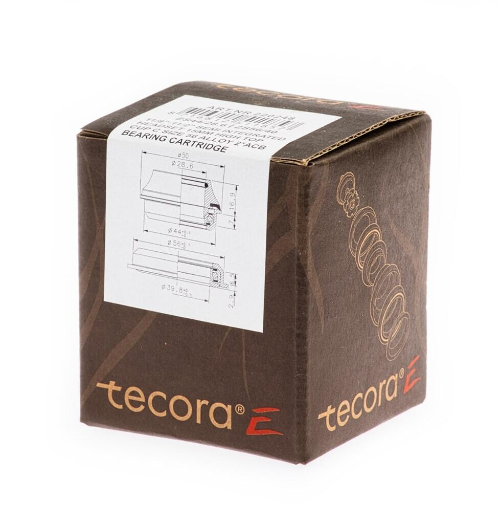 Tecora e Balidkopf Set 1 1 1 1 2 Zoll Semiginineger.45-45 Schwarz 2/2