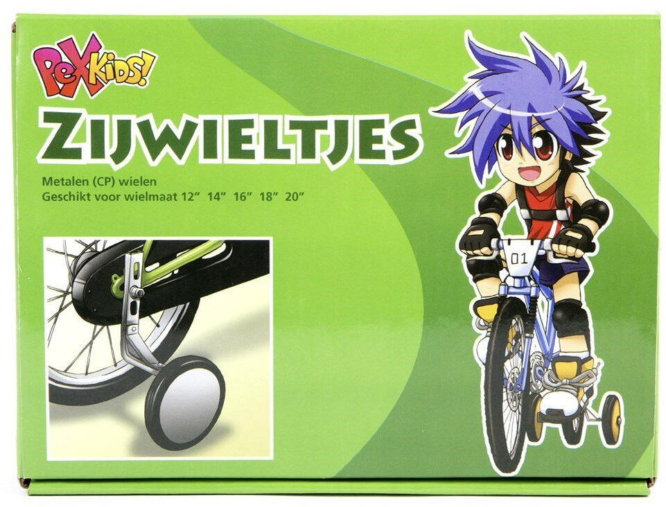 Pexkids STEL STABILOS ZIJWIELTJES 12 / 20 INCH 3/3