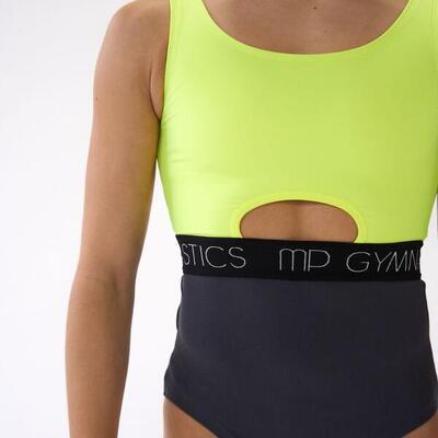 Body da Ginnastica Bold Giallo Donna