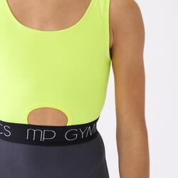 Justaucorps de Gymnastique Bold Jaune Fille