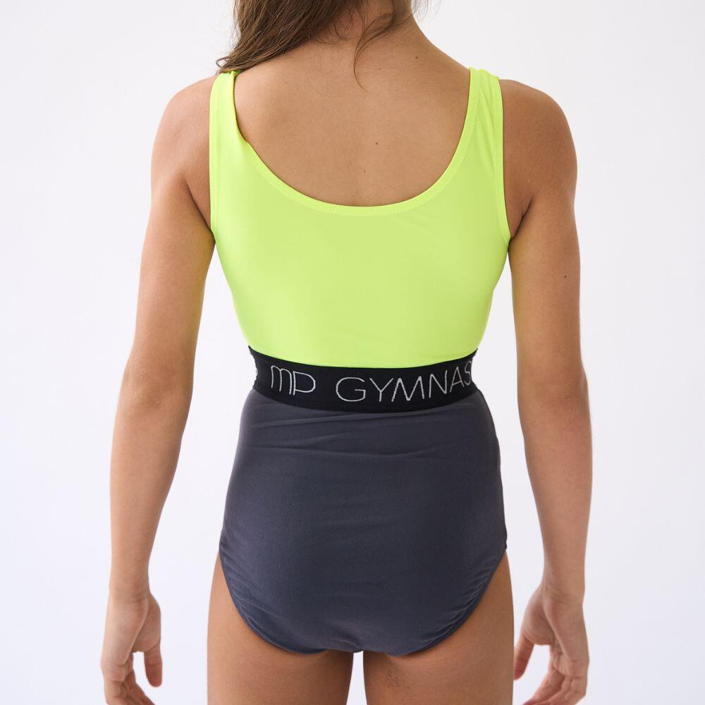 Justaucorps de Gymnastique Bold Jaune Fille 4/5