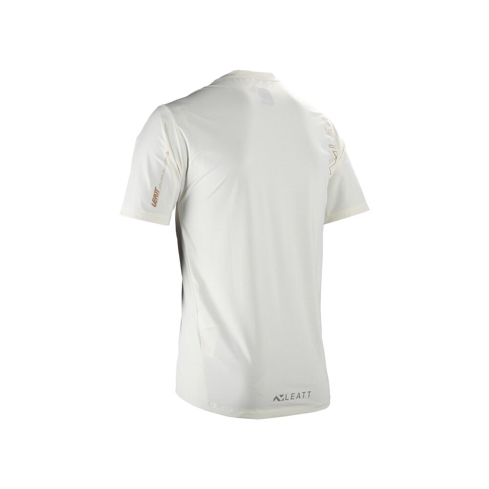 Camiseta MTB Trail X-Flow 1.0 elástica y ultraligera, blanca, para hombre 2/8