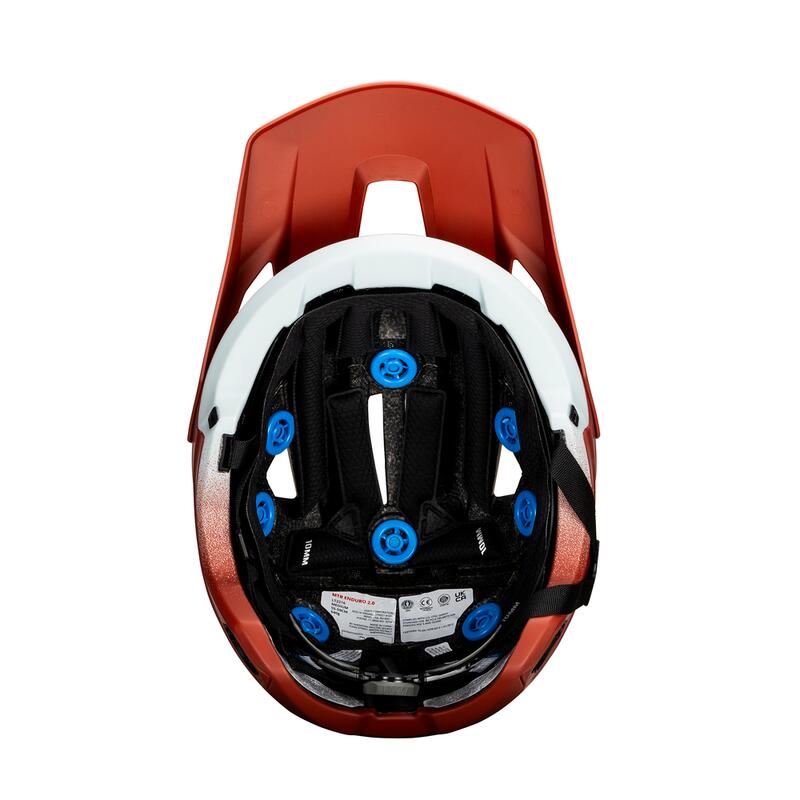 Casque VTT Enduro 2.0 avec technologie Turbine 360° Red Man