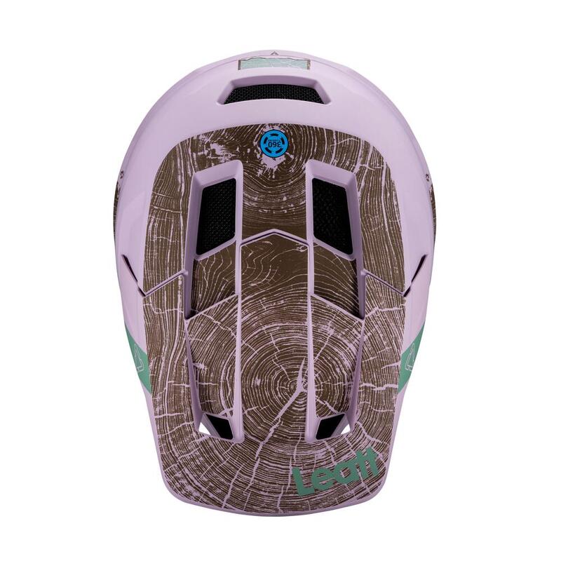 Casque VTT Gravity 2.0 avec une excellente ventilation Violet Homme