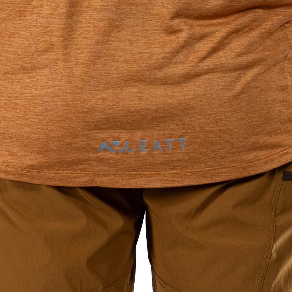 Maglia MTB Trail 1.0 con inserti in tessuto Ice-Yarn Marrone Uomo 2/7